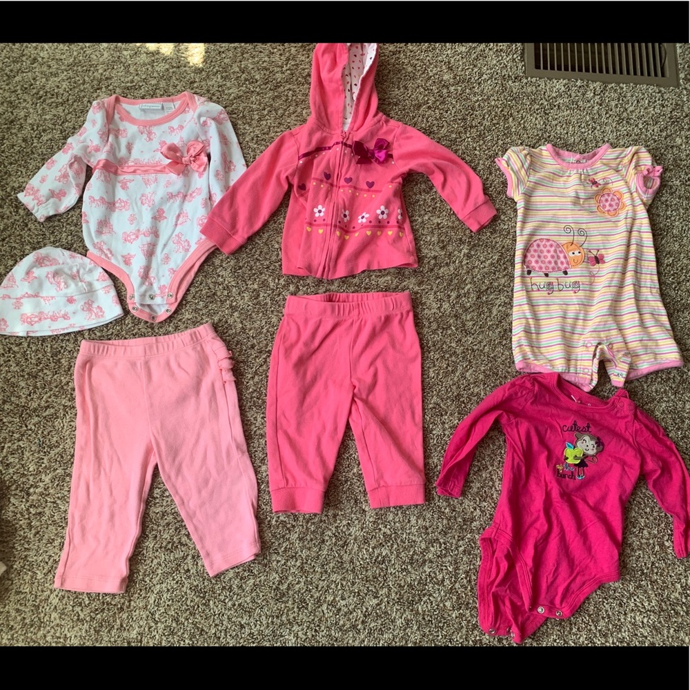 6-9 month girls bundle